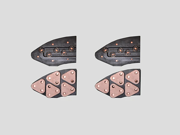 Powder Metallurgy Brake Pads for 160 km/h EMU Trailer Bogies